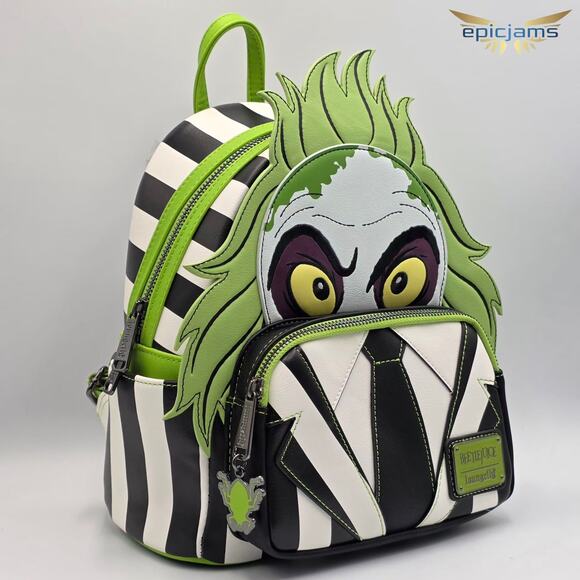 Loungefly Beetlejuice Cosplay Mini Backpack New main image 6